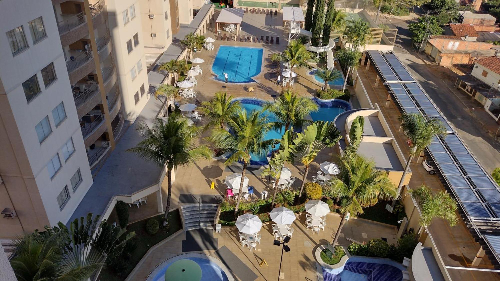 Prive Das Thermas II Caldas Novas - Achei Ferias - Com Roupa De Cama Exterior foto