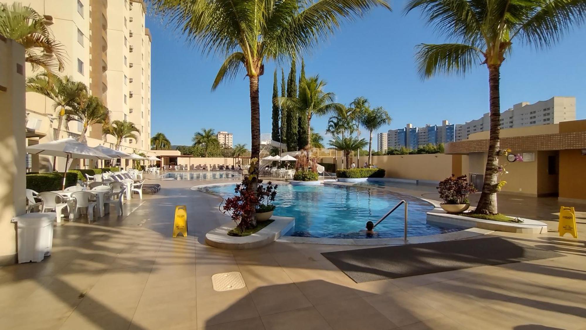 Prive Das Thermas II Caldas Novas - Achei Ferias - Com Roupa De Cama Exterior foto